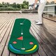 image 5 of COSTWAY Golf Putting Set Golf Practice Three Putting Mat
