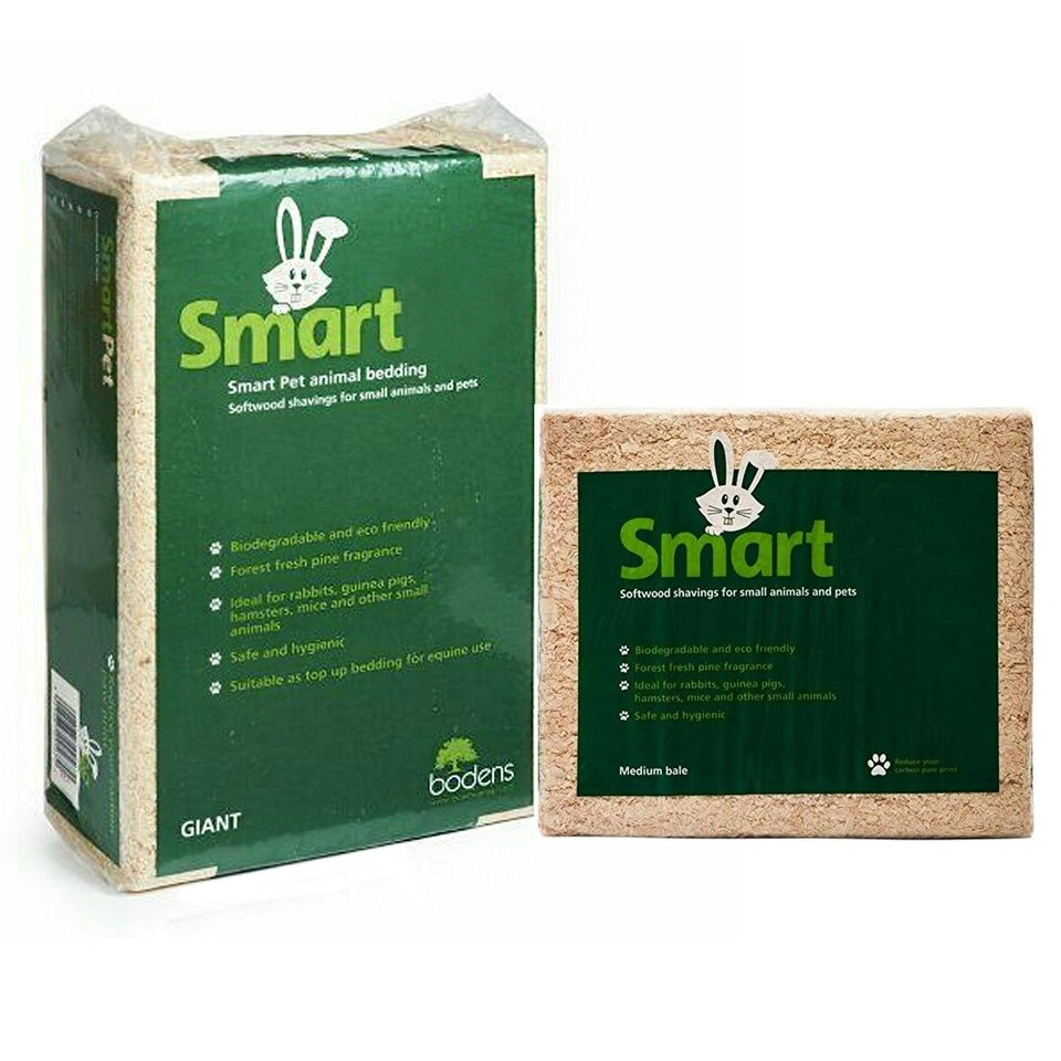 image 1 of 3 Bags 4kg Naturally Fine & Soft Odour Control Super Absorbent Wood Shavings For Pet Bedding