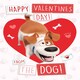 image 3 of The Secret Life of Pets "From The Dog" Valentine's Day Card