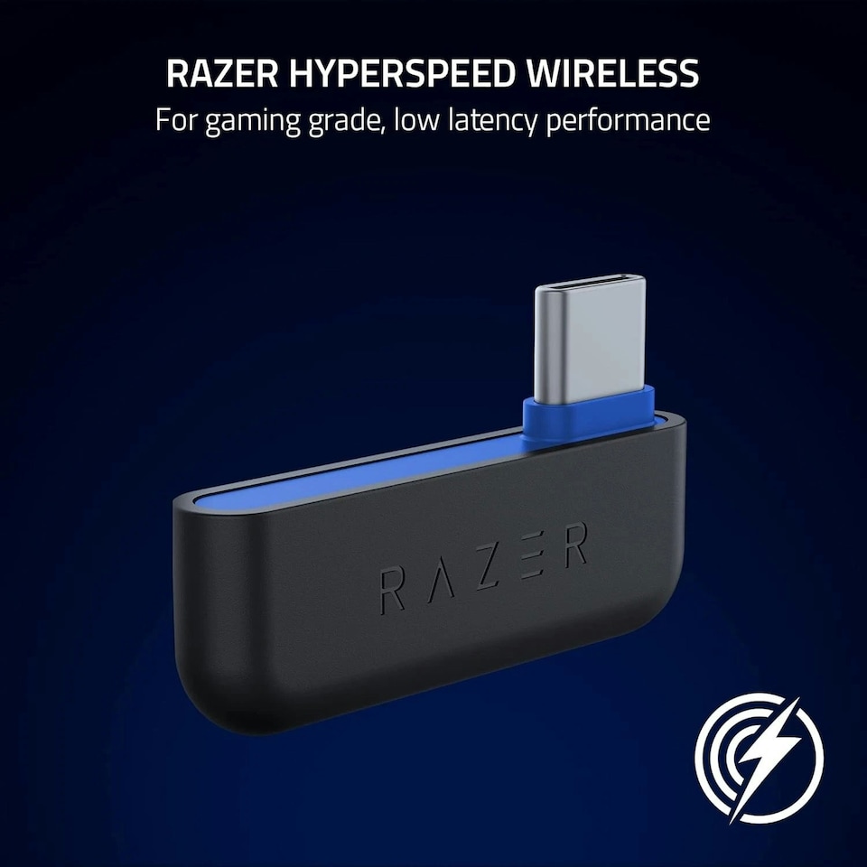image 1 of Razer Kaira Pro HyperSpeed - PlayStation Licensed Wireless Gaming Headset White