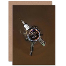 Photo Little Planet World London St Pauls Art Card