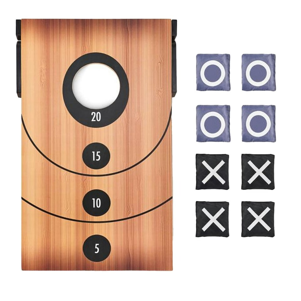 image 1 of MidOcean Baggy MDF Double Sided Board Game - Wood - One Size