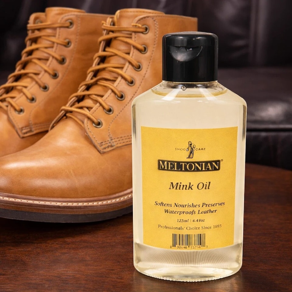 image 1 of Meltonian Mink Oil - Deep Conditioning & Weather Protection for Leather 125ml