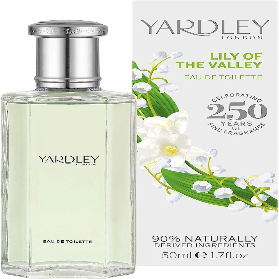 image 1 of Yardley London Lily Of The Valley 50ml Eau De Toilette EDT Spray For Her