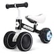 image 2 of AyeKu Baby Toddler Balance Bike Flashing Light Wheels, 1-3 Years, Football | Multi