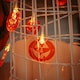 image 5 of Living and Home Halloween Smiley Pumpkin LED String Lights Party Decor