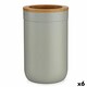 image 1 of Toothbrush Holder Berilo BP16-103G Brown Grey Bamboo polypropylene 7,7 x 11,5 x 7,7 cm (6 Units)