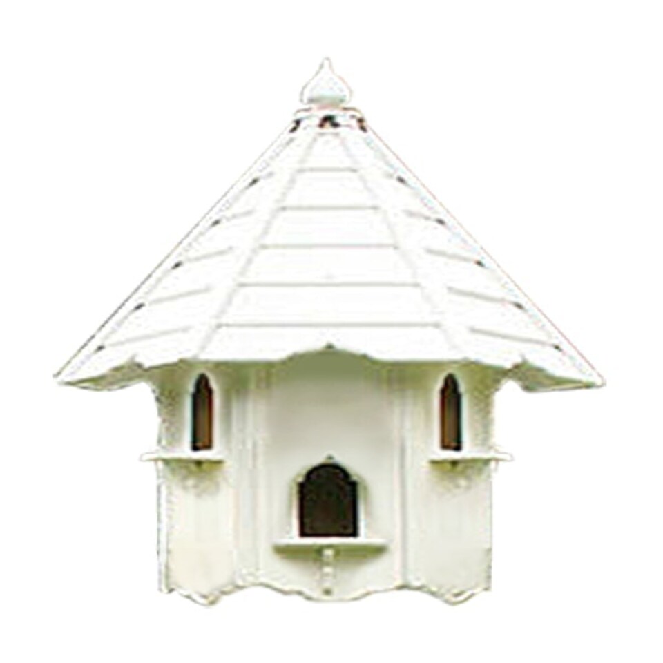 image 1 of Nayland Painted Three Nest Wall Cote - Pressure Treated Timber - L65.5 x W32 x H158 cm White | One Size