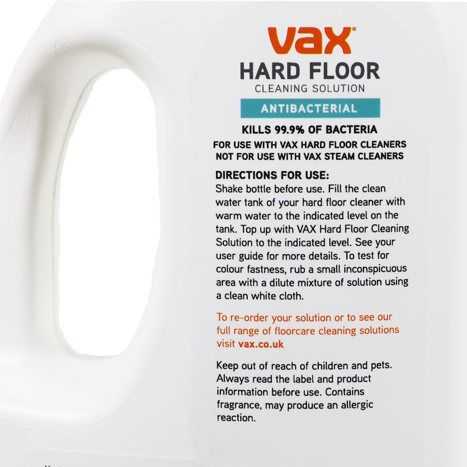 image 1 of Vax Multi Floor Solution ONEPWR Glide Spotwash Spotless Go Hard Floor Carpet 1L