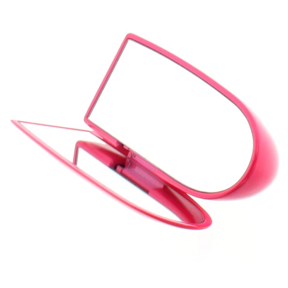 image 1 of Guerlain Rouge G Pink Double Mirror Lipstick Case Neon-Ista | Multi | Pink