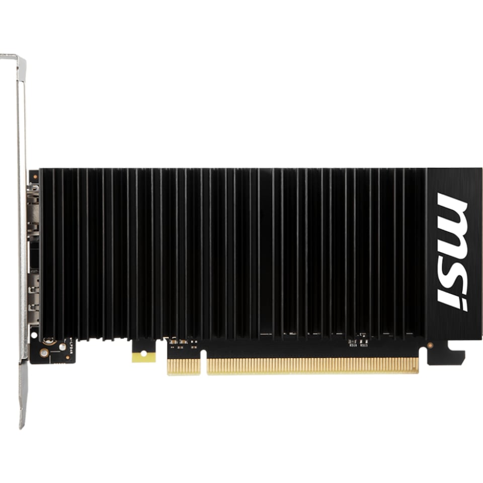 image 1 of MSI GeForce GT 1030 LP 4GB OC GDDR4 DirectX 12.0 Graphics Card