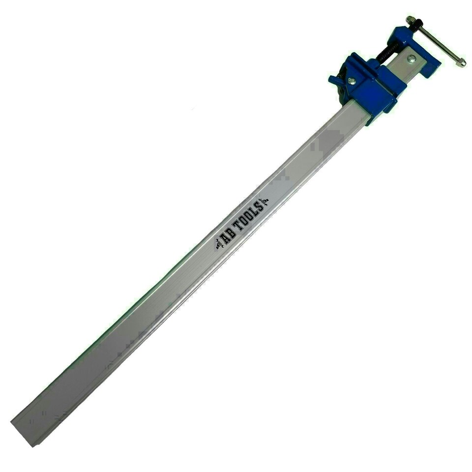 image 1 of 24" 600mm Aluminium Sash Clamp Grip Bench Work Holder vice Slide Clamp 6pk