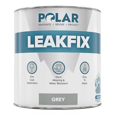 Polar Leakseal Waterproof Roof Sealant Paint Instant Leaks Cracks Repair | Grey | Grey | 500 ml