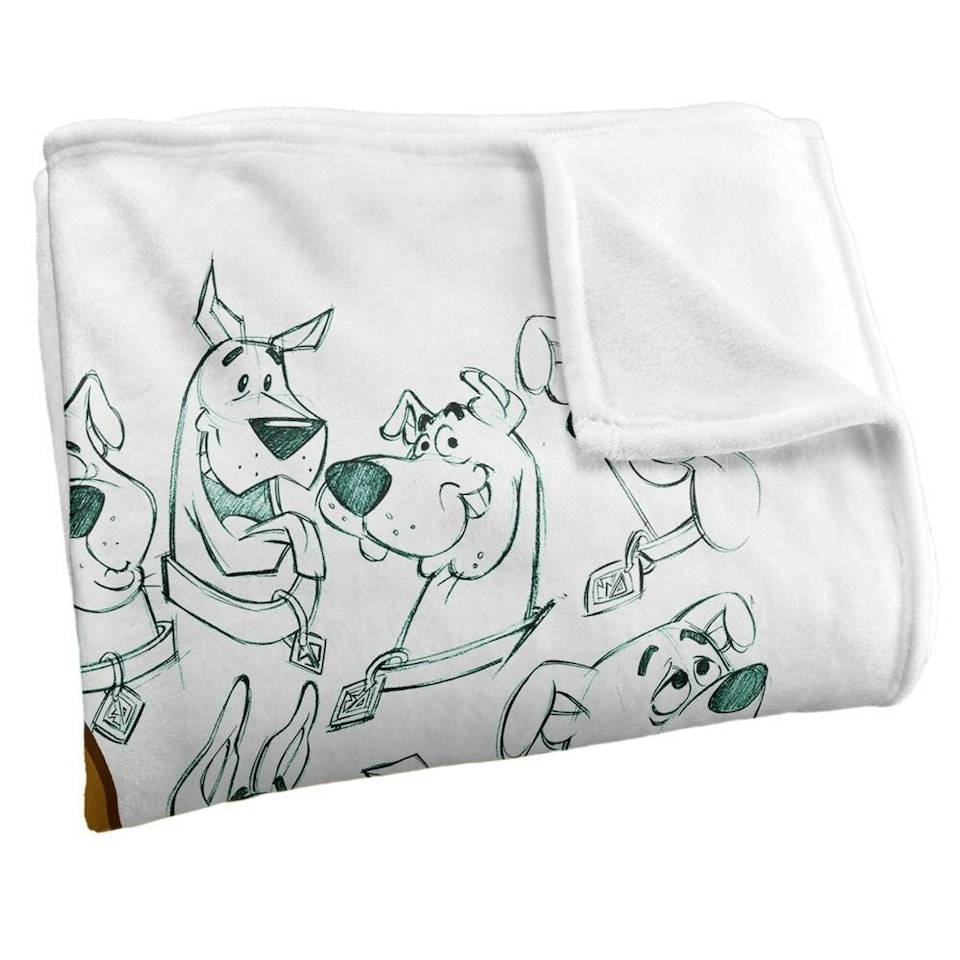 image 1 of Scooby Doo Since 1969 Blanket - Multicoloured - One Size