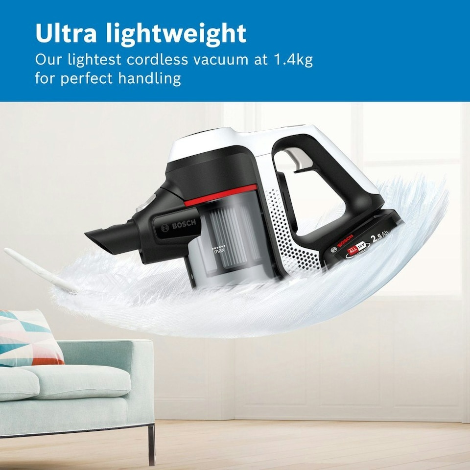 image 1 of Bosch Cordless Vacuum Cleaner - BCS612GB