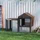 image 6 of PawHut Rabbit Hutch Cover, Bunny Guinea Pig Cage Water-Resistant Protector