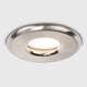 image 3 of ValueLights Downlight IP65 Brushed Chrome Ceiling Light Fitting Single Pack