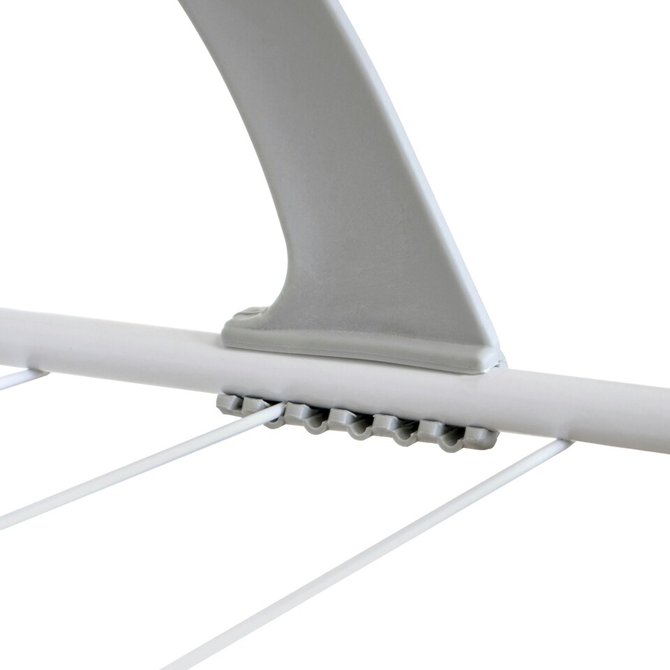 image 1 of JVL Over Door Radiator Clothes Drying Airer-6M, White