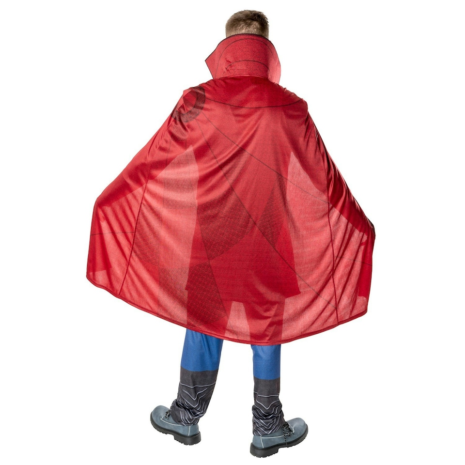 image 1 of Doctor Strange Mens Deluxe Costume - Blue/Red - XL XL