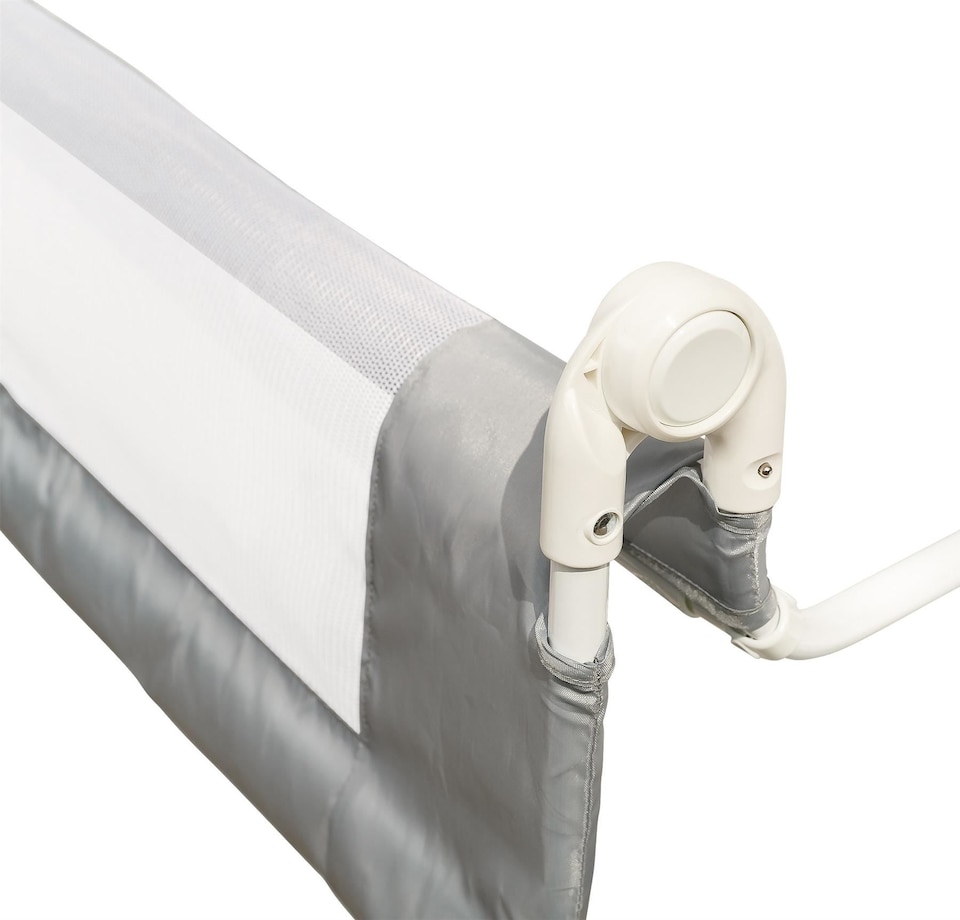 image 1 of Safetots Extra Tall Bed Rail, Grey 140cm Wide x 60cm Tall, Toddler Bed Guard For Safety