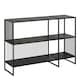 image 1 of Strington Bookcase with 2 Shelves in Black
