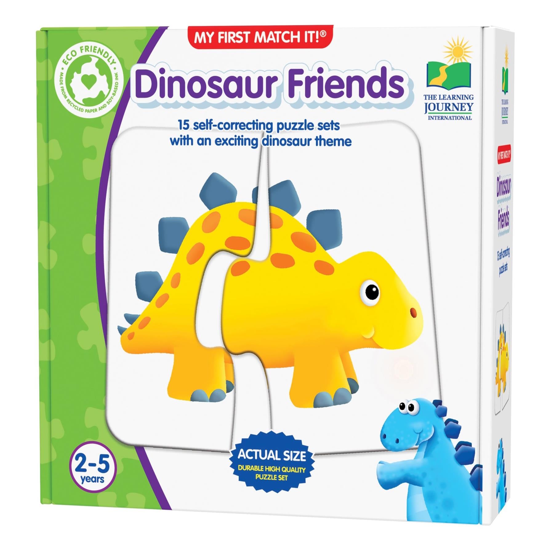 University Games My First Match It - Dinosaur Friends jigsaw puzzle set