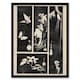 image 1 of Nature Vintage Harimaze Sheet Vintage Framed Wall Art Print Hiroshige 12x16"