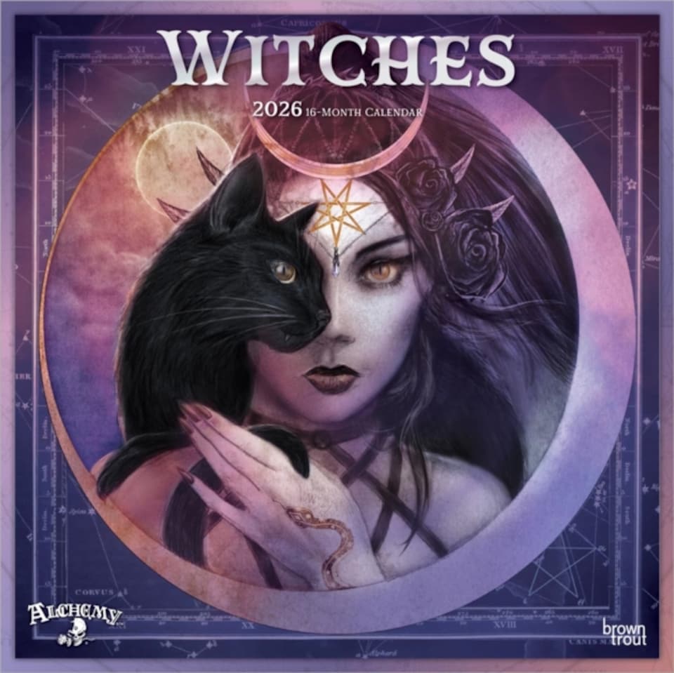 image 1 of Alchemy, Witches 2026 Square Flap Calendar