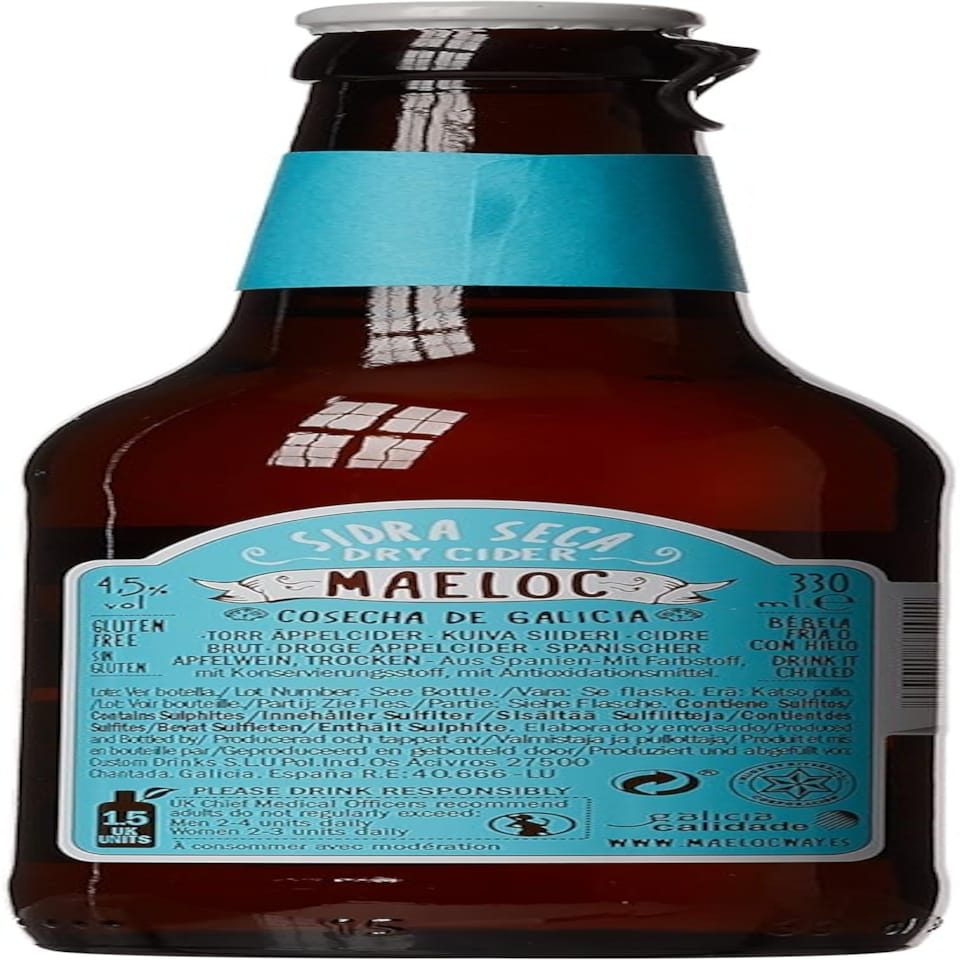 image 1 of Maeloc Dry Apple Spanish cider 12 x 330ml