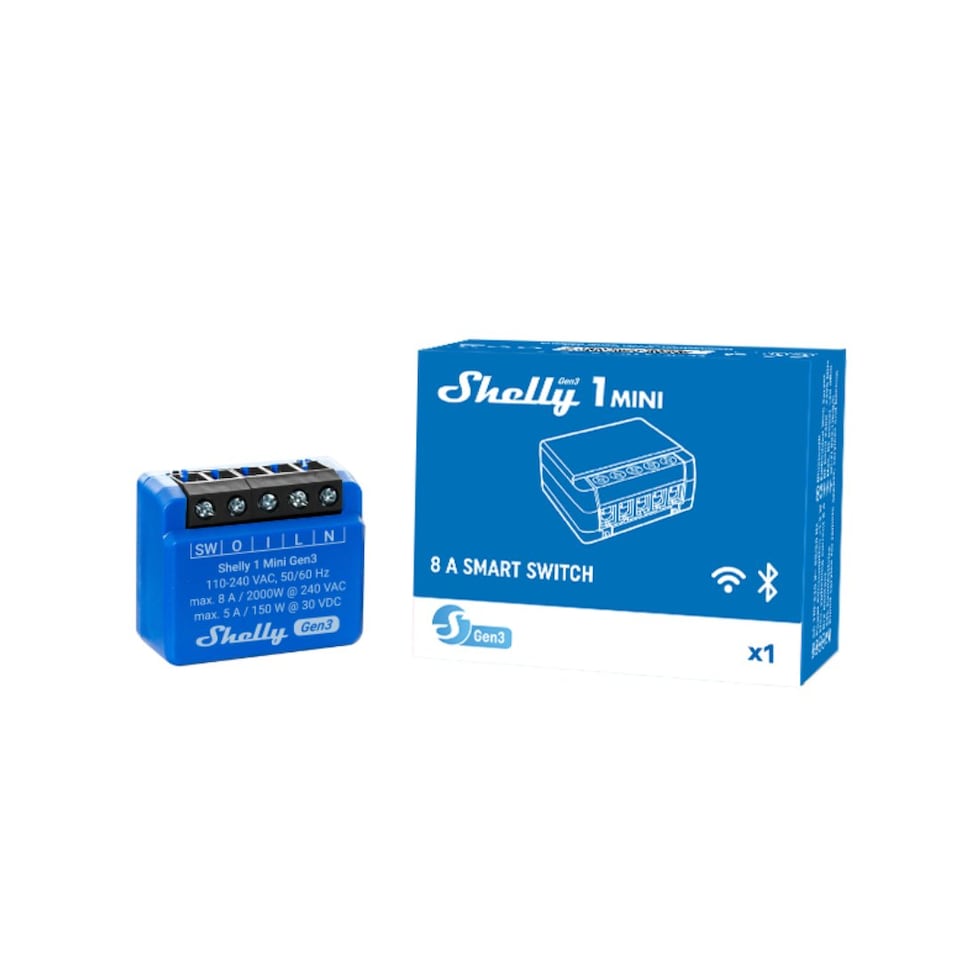 image 1 of Shelly 1 Mini Gen3 Smart Switch