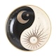 image 3 of Something Different Yin Yang Incense Stick Holder - Beige/Black - One Size
