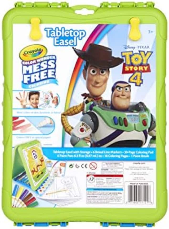 image 1 of Crayola Toy Story 4 Color Wonder Tabletop Easel