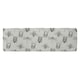 image 1 of Sketch of Scarab Beetle, May bug, Bee and Dragonfly (Runner Rug) White