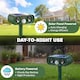 image 5 of Outsunny Cat Repellent for Gardens, Solar Ultrasonic PIR Fox Cat Deterrent | Green | Green | 14 x 9.2 x 37 cm