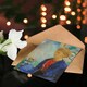 image 4 of Odilon Redon Art Card Baroness of Domecy Portrait