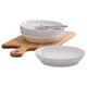 image 1 of Stellar Stoneware Mylor Set of 4 Pasta Bowls