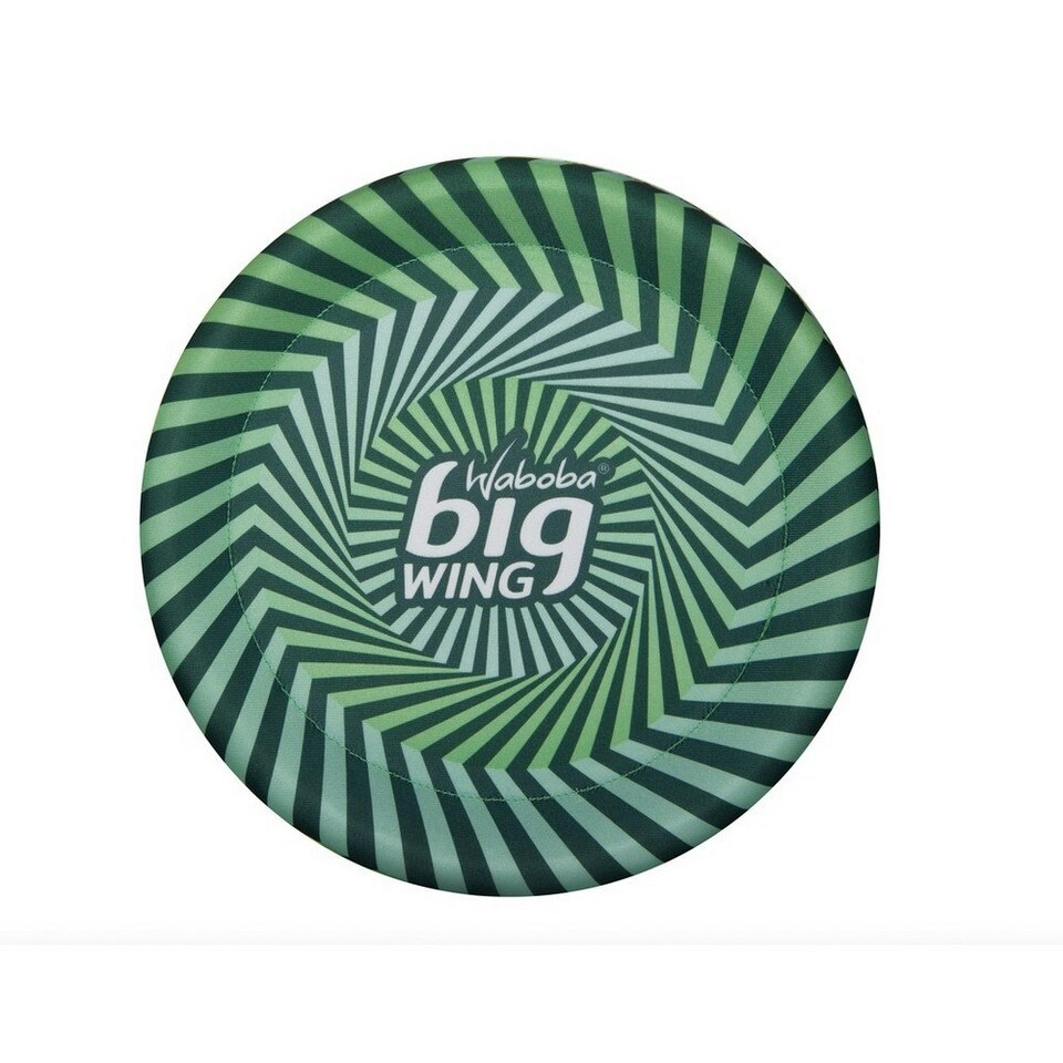 image 1 of Waboba Bigwing Double-Sided Flying Disc - Green - XL