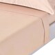 image 1 of Homescapes Moonlight Beige Egyptian Cotton Flat Sheet 1000 Thread Count, Single Cream | Single
