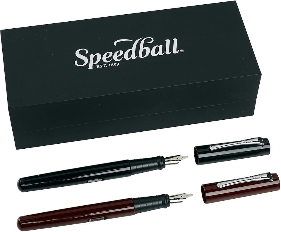 Speedball Calligraphy Fountain Pen Gift Set | Multi | One Size