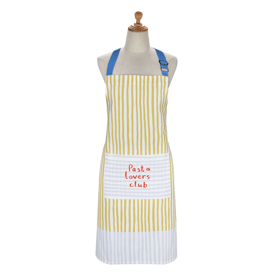 image 1 of Ulster Weavers Pasta Lovers Club Apron - Cotton Yellow
