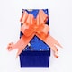 image 4 of 20pcs 50mm Orange Pull Bows