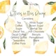 image 3 of Lemons Large Brown Sugar Canister