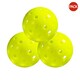 image 1 of Franklin X-40 Pickleball Balls (Pack of 3) - Optic Yellow - One Size