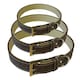 image 1 of Dog Collar - Leather Style Brown | M