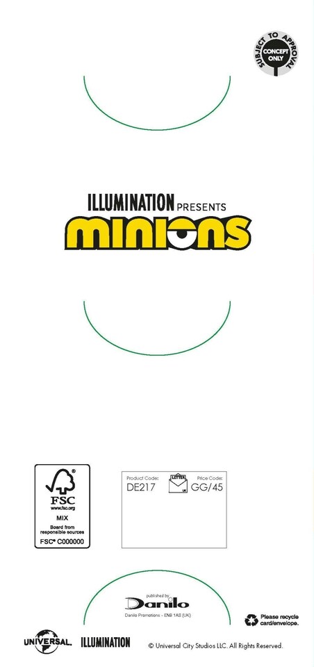 image 1 of Despicable Me Birthday Money Wallet