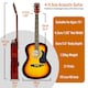 image 10 of 3rd Avenue Full Size Acoustic Guitar Pack Black