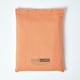 image 5 of Homescapes Burnt Orange Linen Fitted Sheet, Double Orange | Double