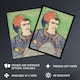 image 2 of The Zouave Infantryman Van Gogh Vintage Huge Wall Art Poster Print 24X32"