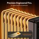 image 7 of VonHaus Oil Filled Radiator 9 Fin Portable Electric Heater