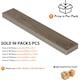 image 3 of Self Adhesive Floor Planks | 5.9x35.9in (91.4x15.2cm) Each | Peel & Stick Vinyl Flooring | Brown Wood Effect | Easy DIY | Stick On Tile for Home Floors Brown | 2.78 sqm